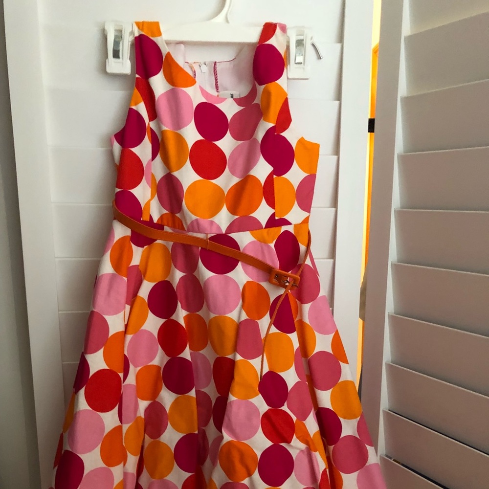 Rare Editions polka dot dress